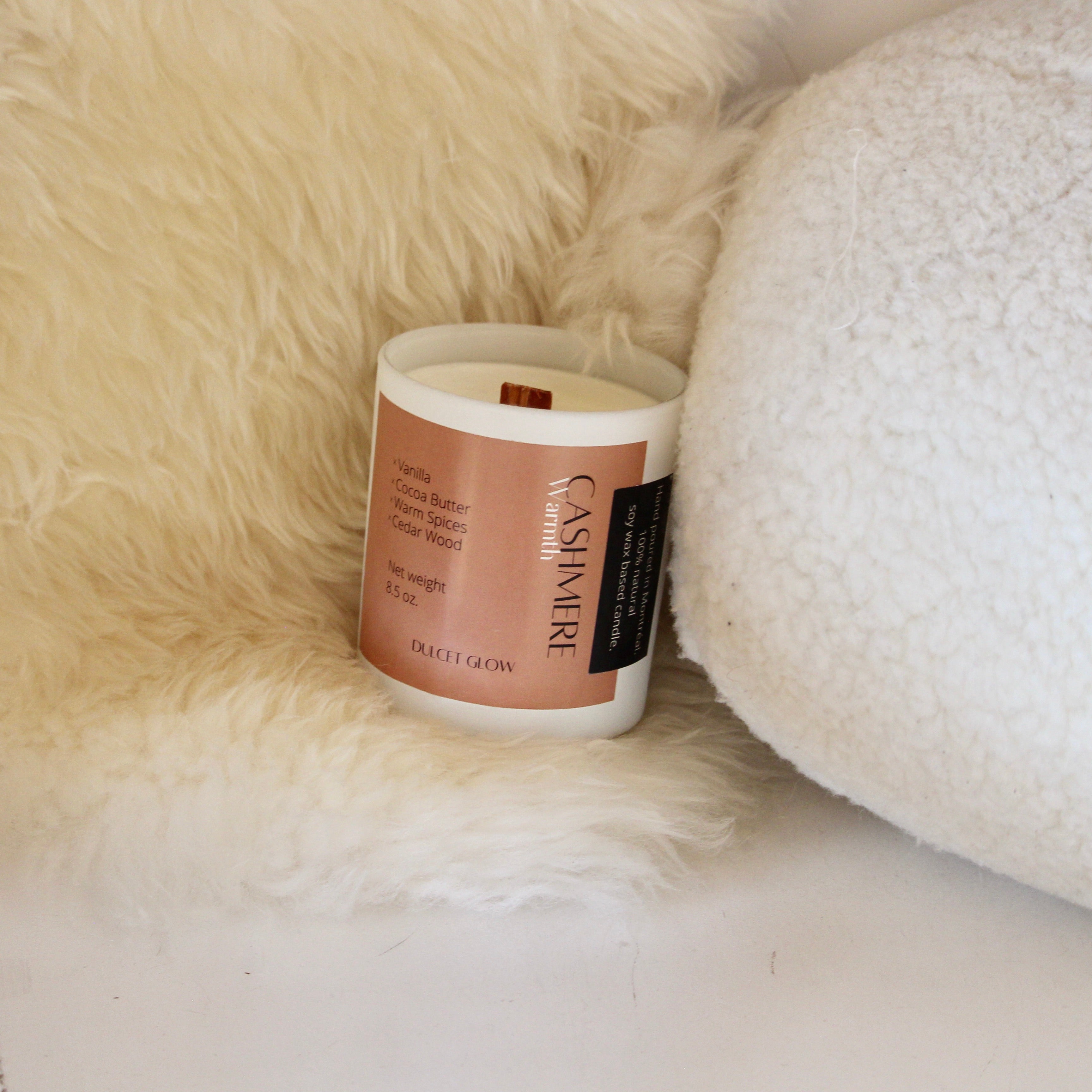 Cashmere sale glow candle